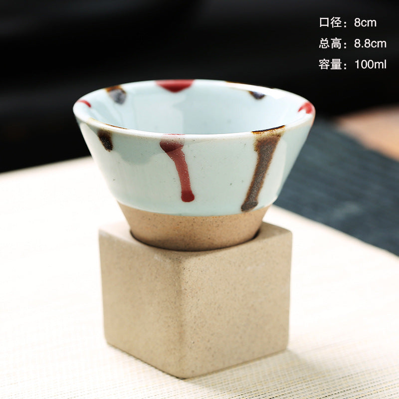 Japanese stoneware tea cups