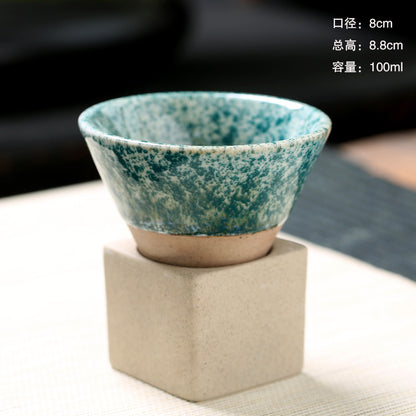 Japanese stoneware tea cups