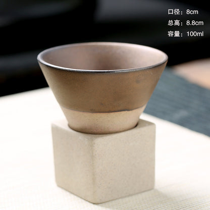 Japanese stoneware tea cups